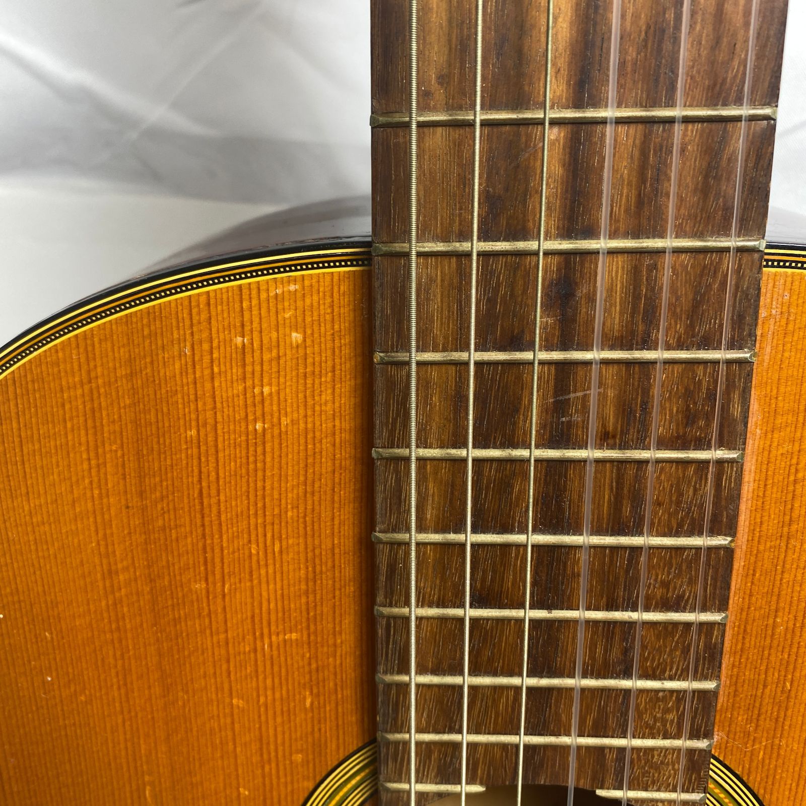 1967年製 HASHIMOTO No.232 ハシモト ガットギター マルハ製 四ギター9 M 1967年製 HASHIMOTO No.232 ハシモト ガットギター マルハ製 四ギター9 M
