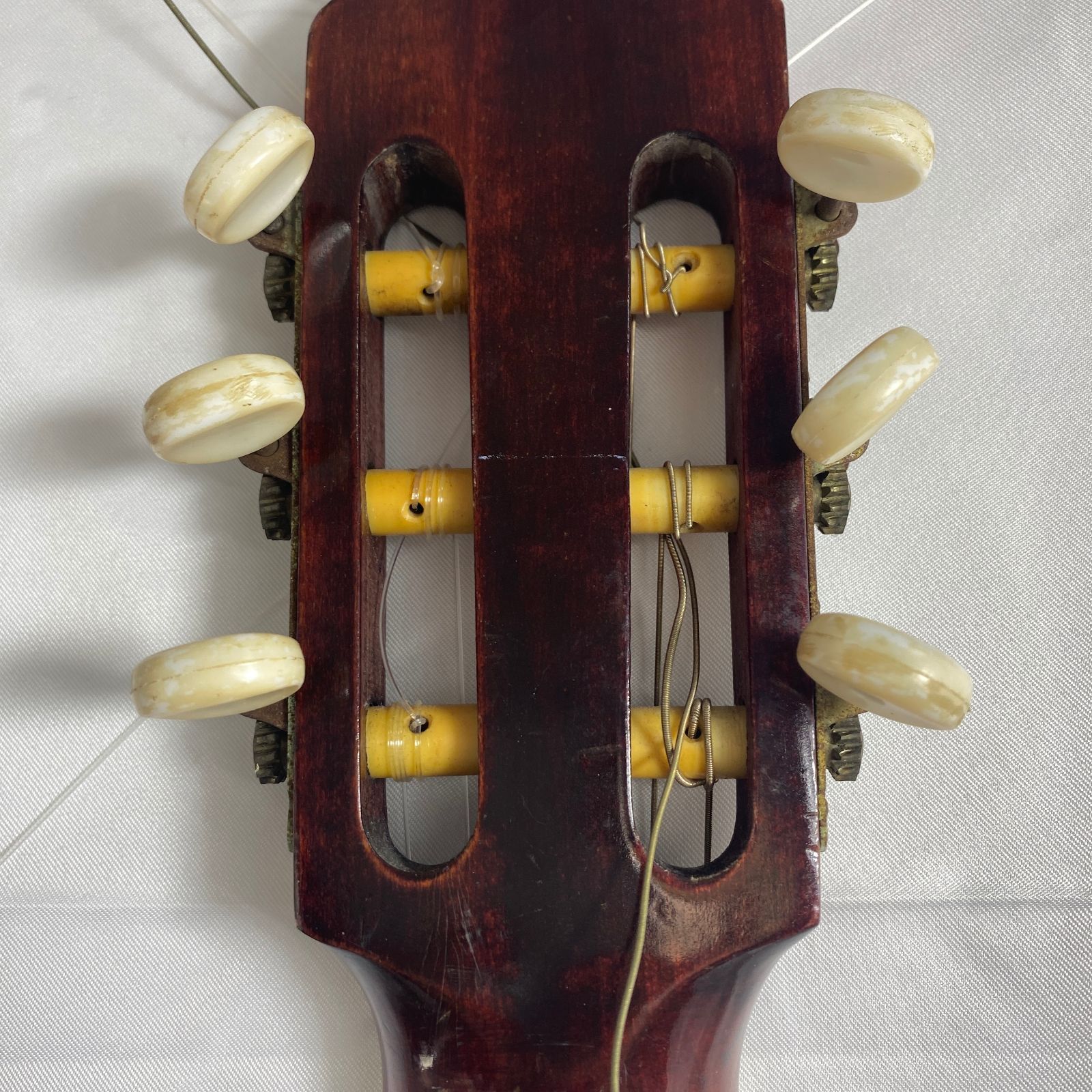1967年製 HASHIMOTO No.232 ハシモト ガットギター マルハ製 四ギター9 M 1967年製 HASHIMOTO No.232 ハシモト ガットギター マルハ製 四ギター9 M