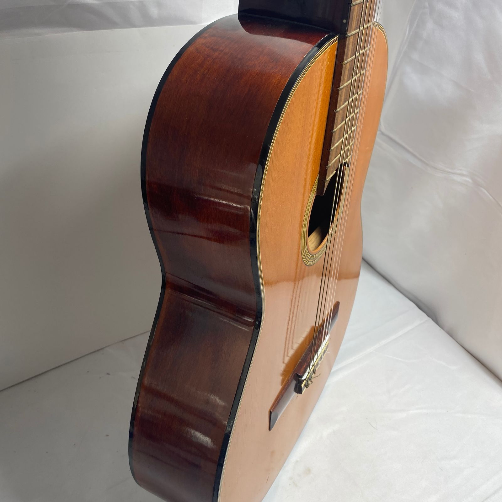 1967年製 HASHIMOTO No.232 ハシモト ガットギター マルハ製 四ギター9 M 1967年製 HASHIMOTO No.232 ハシモト ガットギター マルハ製 四ギター9 M