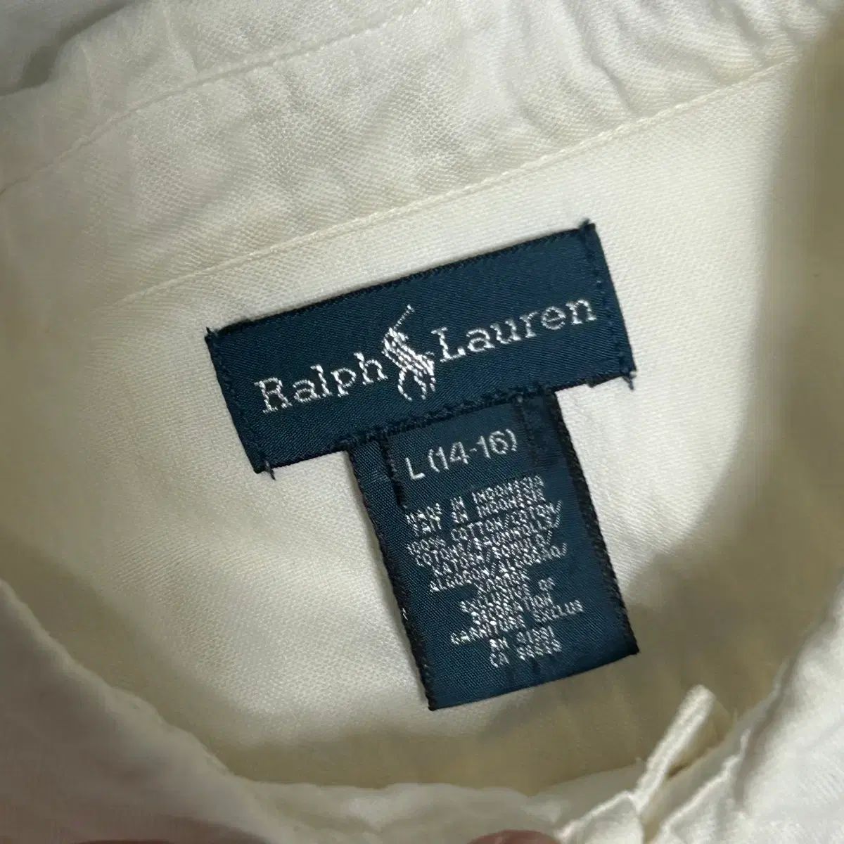 POLO RALPH LAUREN ポロラルフローレン S ビックポニー オックスフォードシャツ 白 POLO RALPH LAUREN ポロラルフローレン S ビックポニー オックスフォードシャツ 白