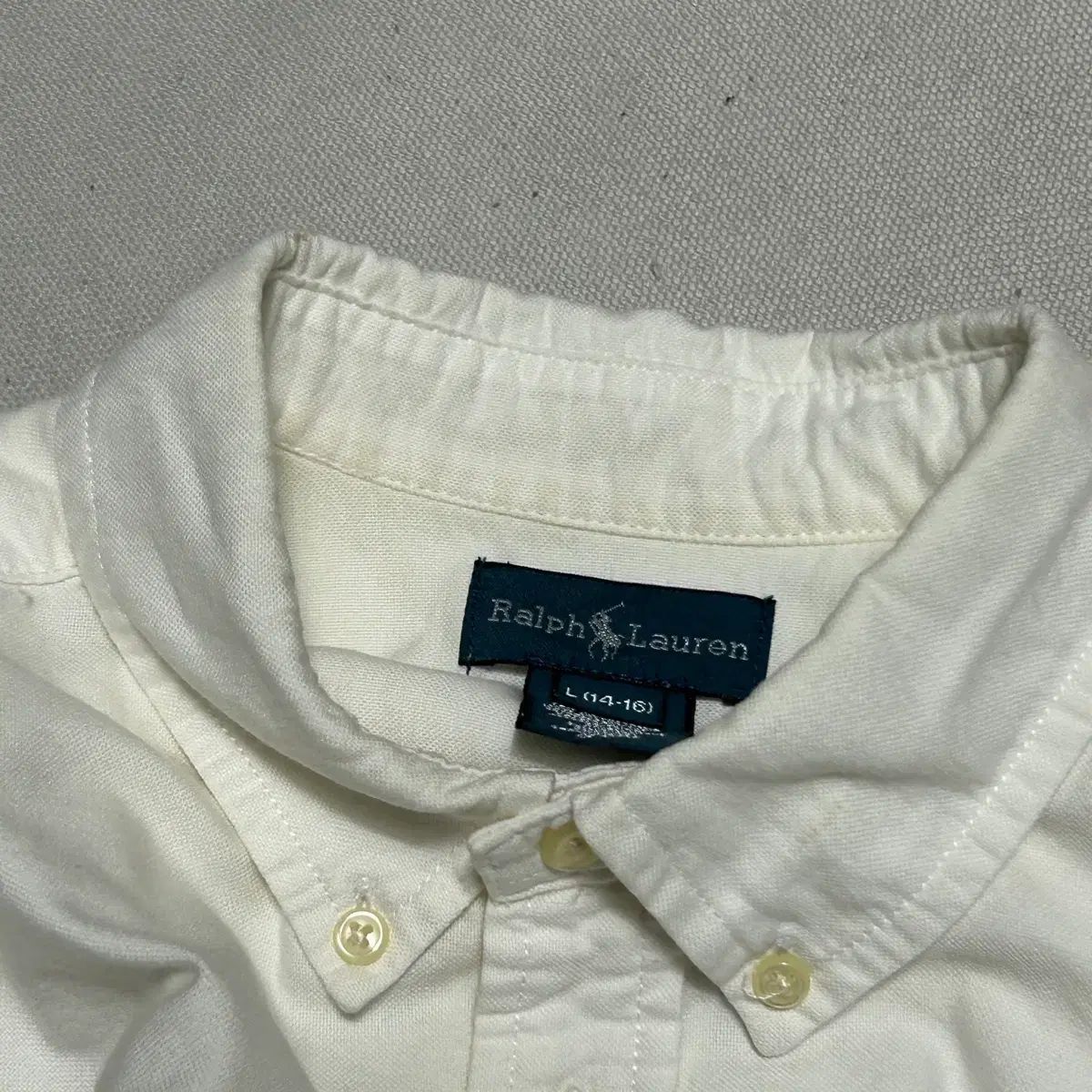 POLO RALPH LAUREN ポロラルフローレン S ビックポニー オックスフォードシャツ 白 POLO RALPH LAUREN ポロラルフローレン S ビックポニー オックスフォードシャツ 白