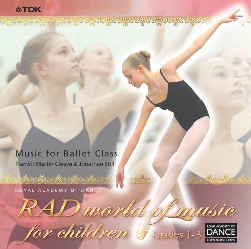【CD】ロイヤル・アカデミー・オブ・ダンス バレエ・レッスン曲集「RAD world of music for children」Grades1-3