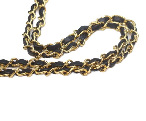 CHANEL シャネル 1番 A01112 黒ラム ゴールド金具 Wフラップ マトラッセ25 CHANEL シャネル 1番 A01112 黒ラム ゴールド金具 Wフラップ マトラッセ25
