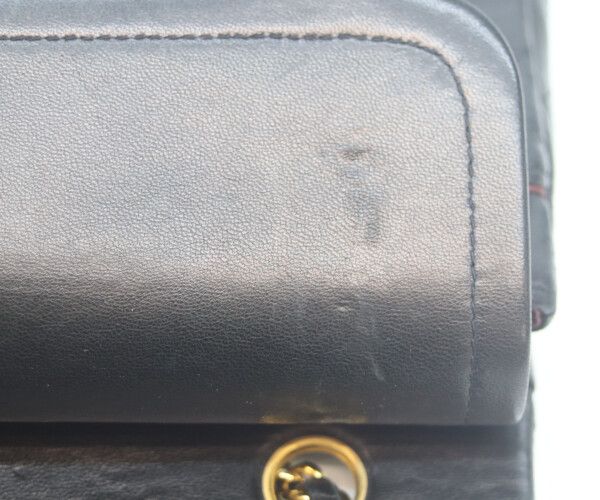 CHANEL シャネル 1番 A01112 黒ラム ゴールド金具 Wフラップ マトラッセ25 CHANEL シャネル 1番 A01112 黒ラム ゴールド金具 Wフラップ マトラッセ25