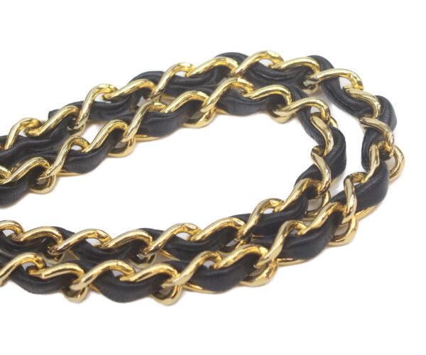 CHANEL シャネル A01112 黒ラム ゴールド金具 Wフラップ マトラッセ25 CHANEL シャネル A01112 黒ラム ゴールド金具 Wフラップ マトラッセ25