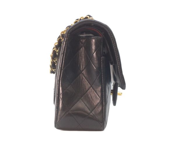 CHANEL シャネル A01112 黒ラム ゴールド金具 Wフラップ マトラッセ25 CHANEL シャネル A01112 黒ラム ゴールド金具 Wフラップ マトラッセ25