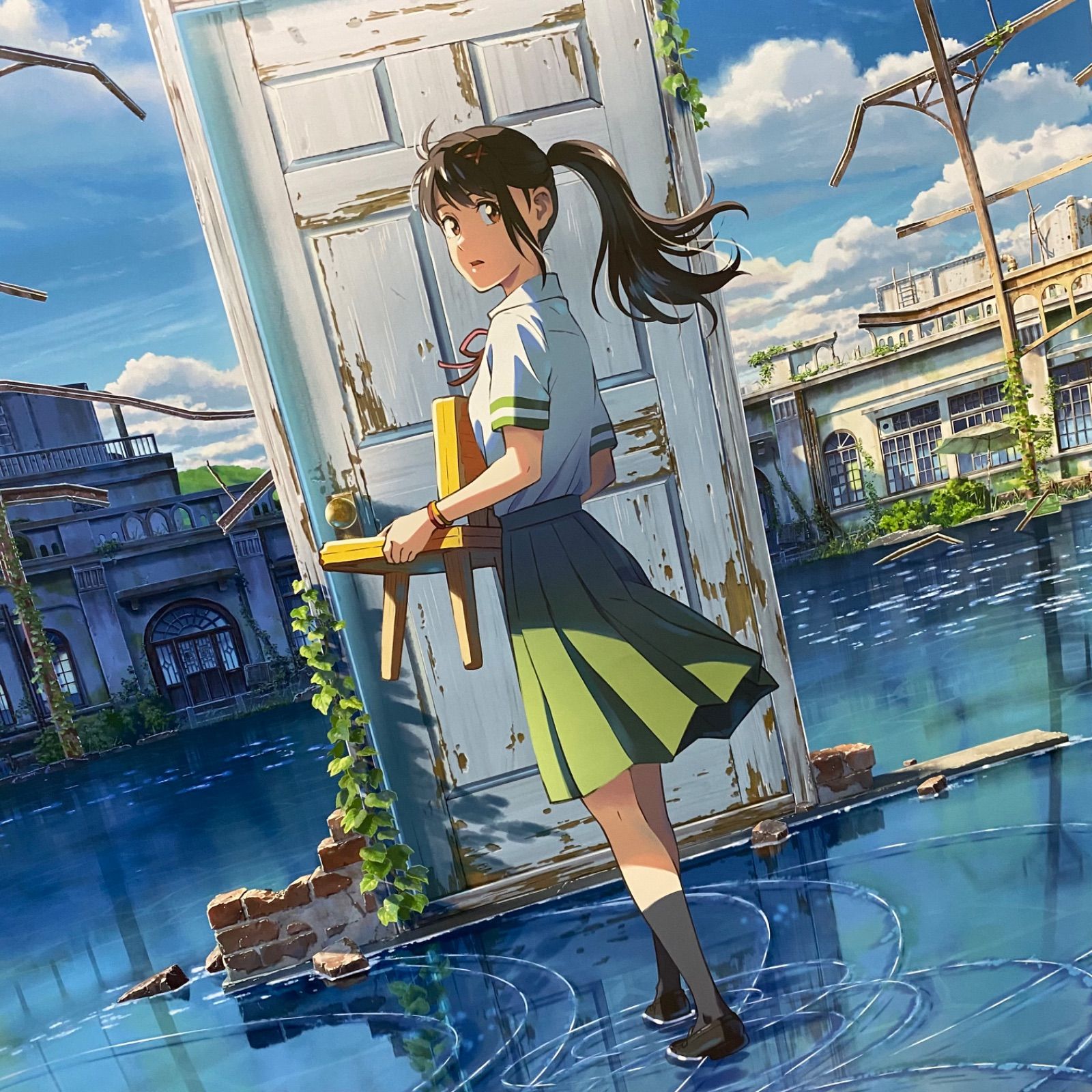 すずめの戸締まり B2 ポスター 非売品 Amazon.co.jp: すずめの戸締まり ポスター B サイズB2（728x515mm