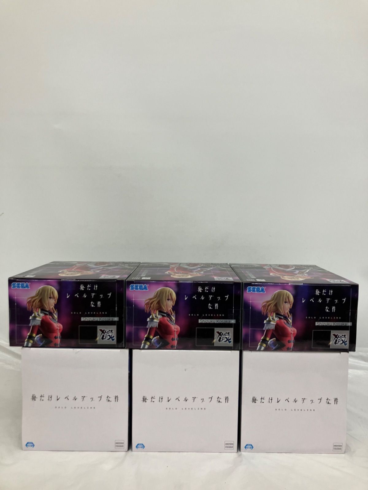 未開封 俺だけレベルアップな件 XrossLink ESPRESTO 水篠旬 向坂雫 フィギュア 2種6個セット LF5A48 f101