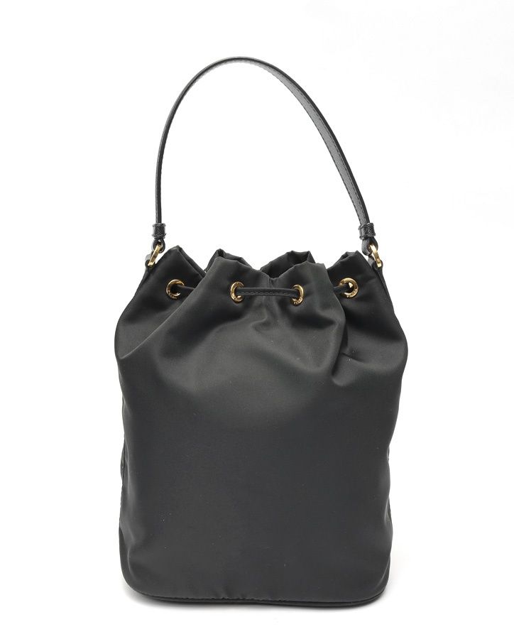 プラダ / PRADA デュエット ナイロン ショルダーバッグ / バケットバッグ 1BH038 ナイロン ブラック 【中古】 プラダ / PRADA デュエット ナイロン ショルダーバッグ / バケットバッグ 1BH038 ナイロン ブラック 【中古】