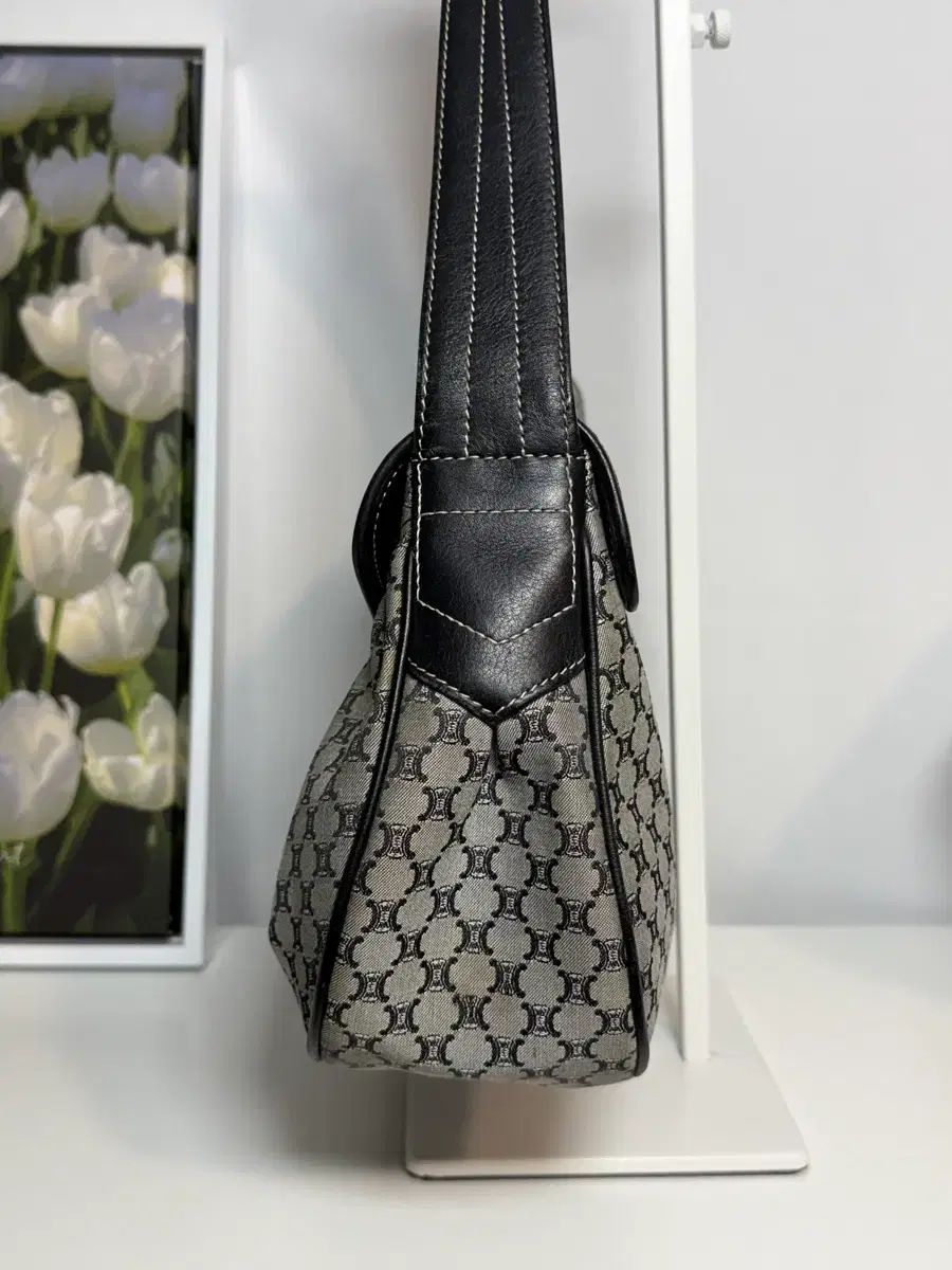 ヴィンテージ Celine セリーヌ マカダム ショルダーバッグ