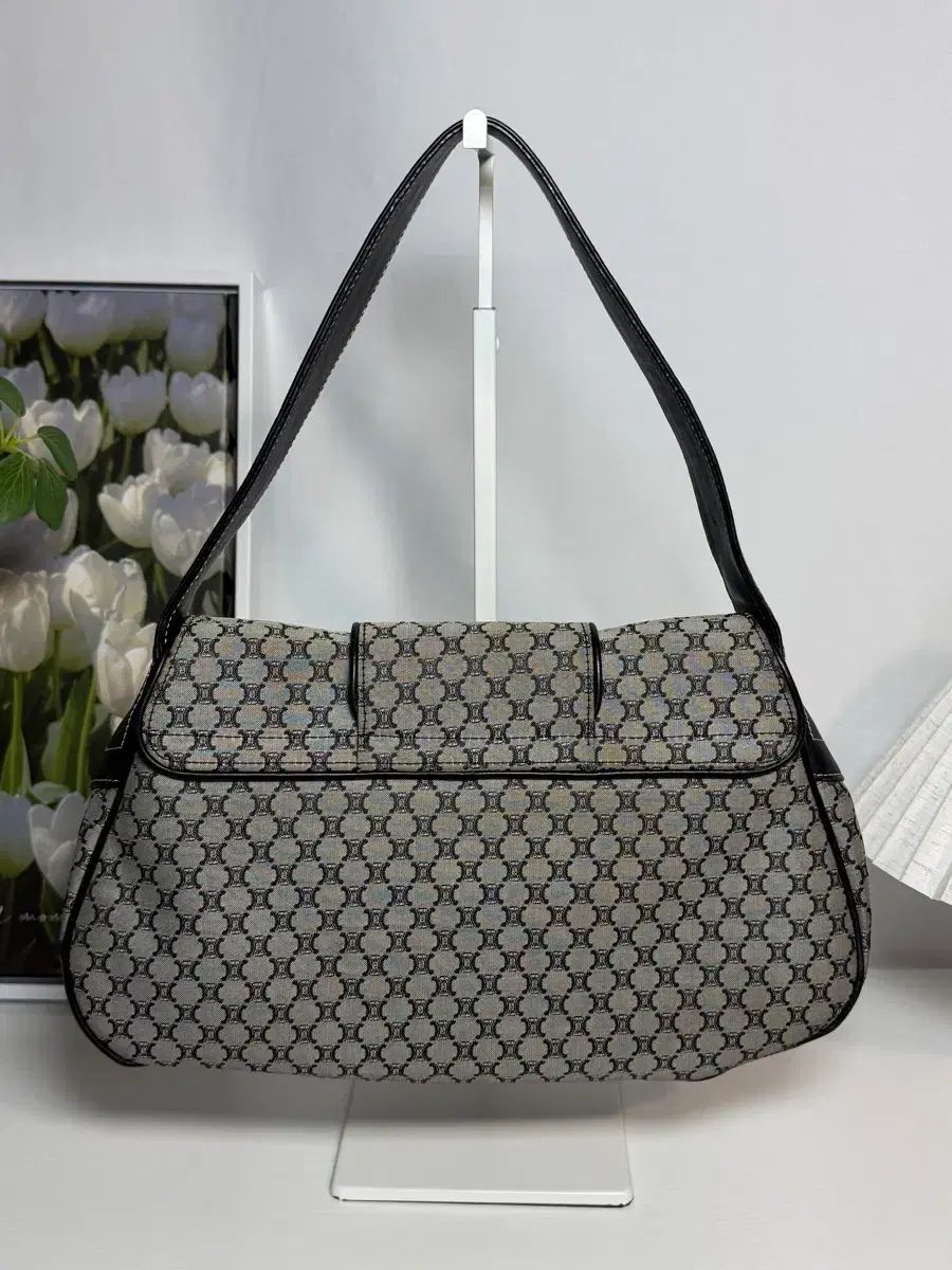 ヴィンテージ Celine セリーヌ マカダム ショルダーバッグ
