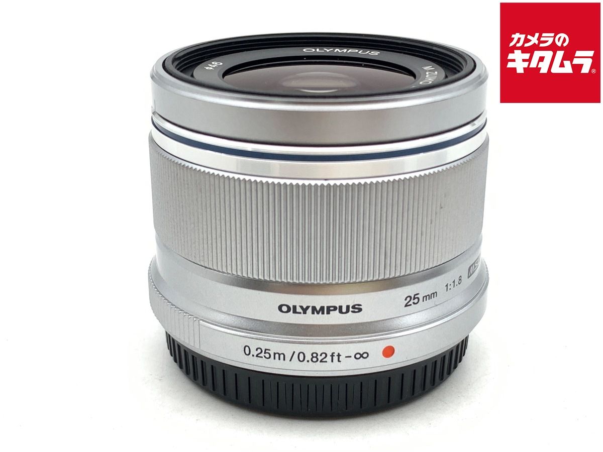 【中古】 【良品】 オリンパス M.ZUIKO DIGITAL 25mm F1.8 シルバー
