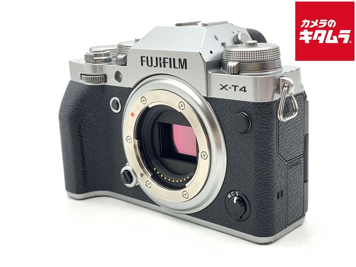 【中古】 【並品】 フジフイルム X-T4 ボディ シルバー