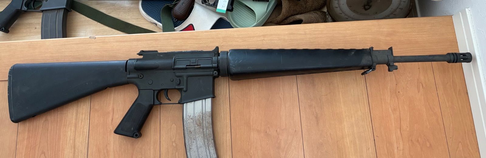 【当時物】コルト M16A1 / A2等 トイガン 3挺セット 絶版 レトロ玩具 ジャンク