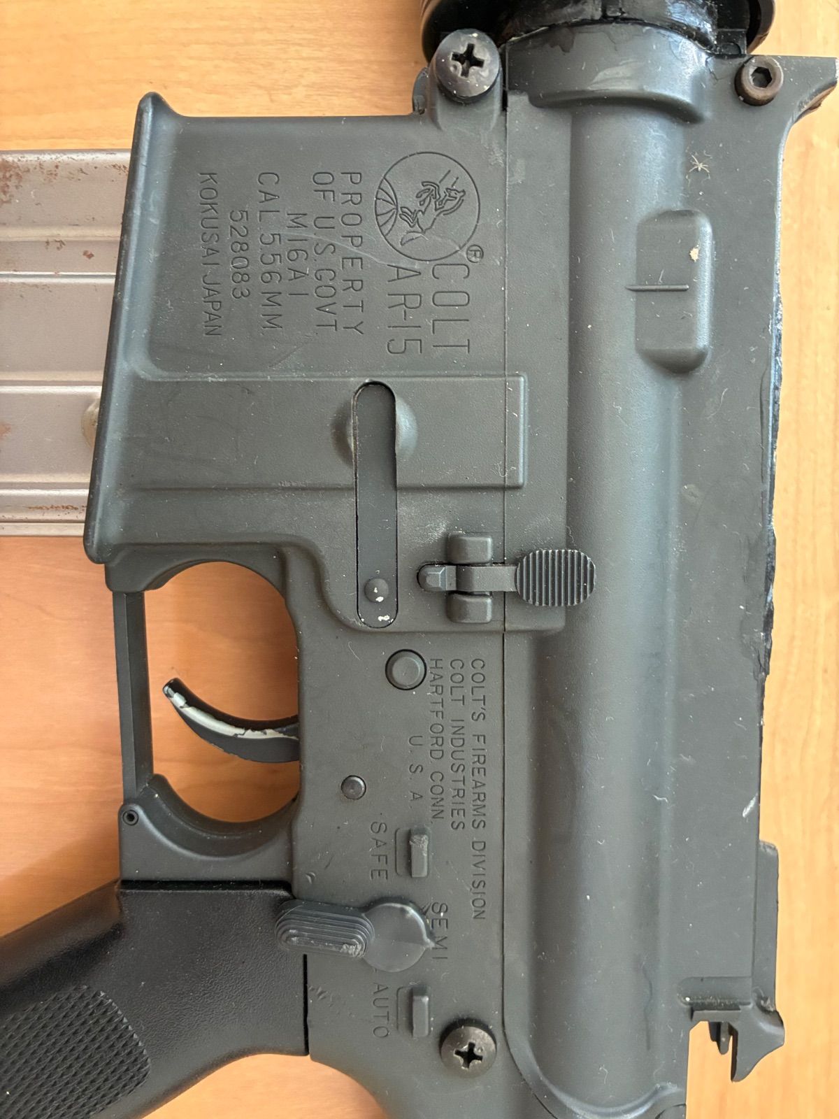 【当時物】コルト M16A1 / A2等 トイガン 3挺セット 絶版 レトロ玩具 ジャンク