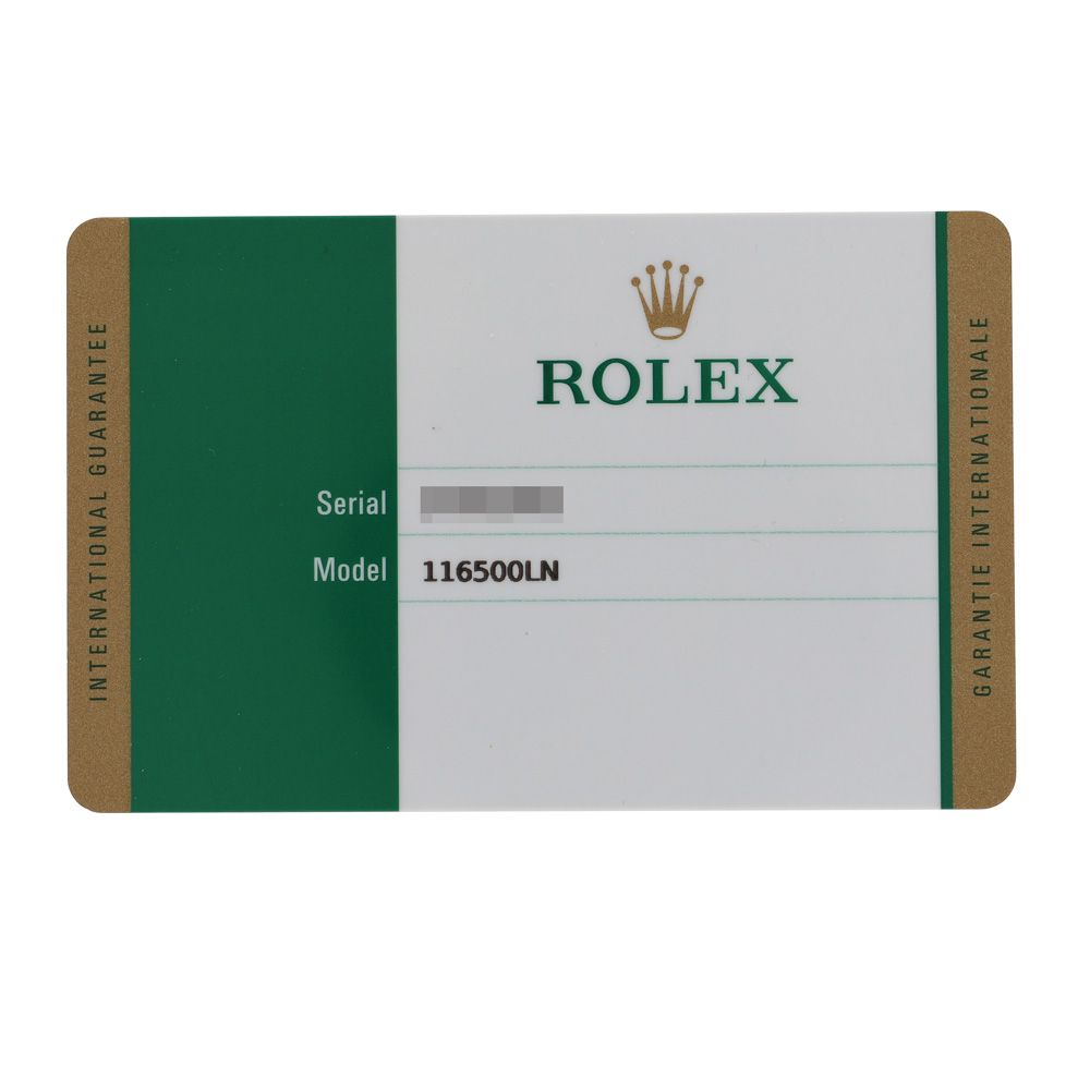 144922 ROLEX ロレックス 116500LN コスモグラフデイトナ ブラック ステンレス ランダム番 自動巻き 当店オリジナルボックス 144922 ROLEX ロレックス 116500LN コスモグラフデイトナ ブラック ステンレス ランダム番 自動巻き 当店オリジナルボックス