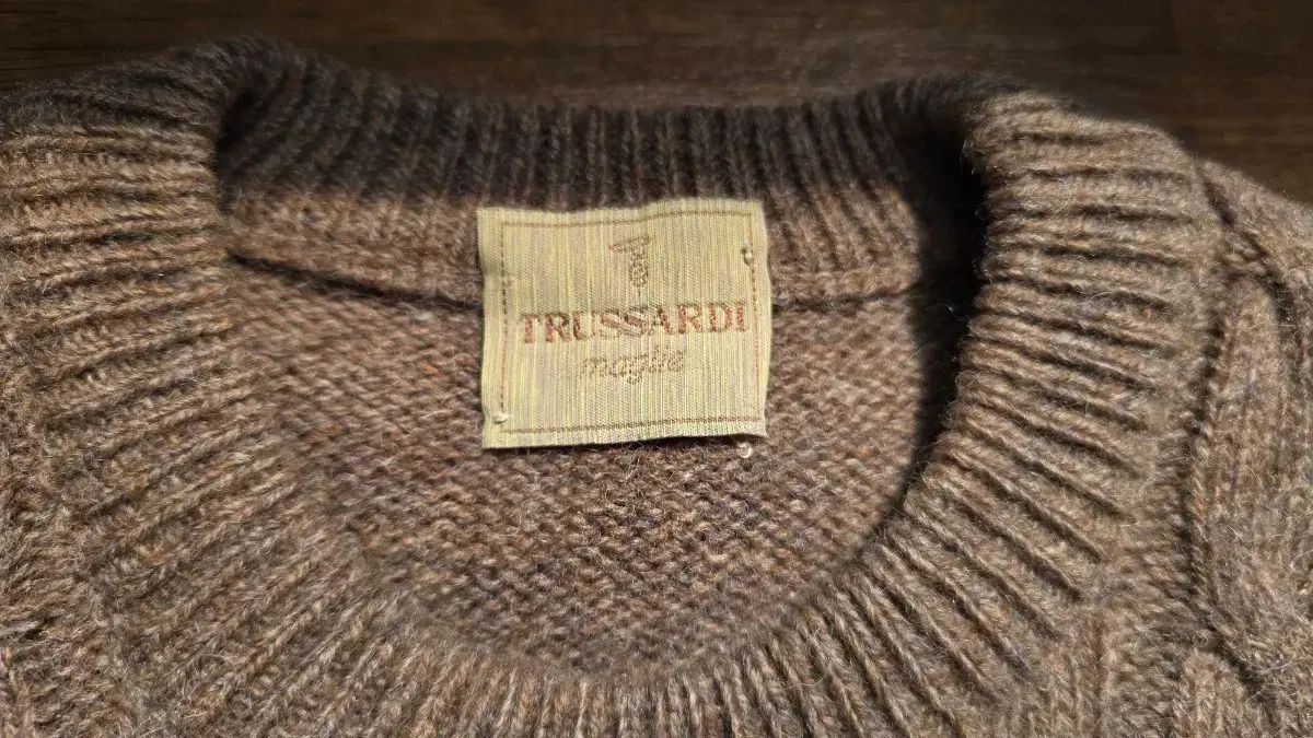 TRUSSARDI トゥルーサアルディ ヴァージンウール ニット メンズ XL TRUSSARDI トゥルーサアルディ ヴァージンウール ニット メンズ XL