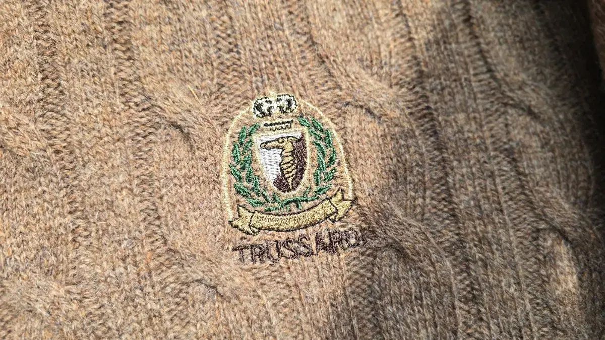 TRUSSARDI トゥルーサアルディ ヴァージンウール ニット メンズ XL TRUSSARDI トゥルーサアルディ ヴァージンウール ニット メンズ XL