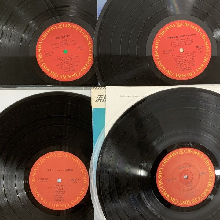 レコード　LP盤　まとめ売り　６枚 △01)【1点限り!】浜田省吾のLPレコード まとめ売り7点セット/ラブ