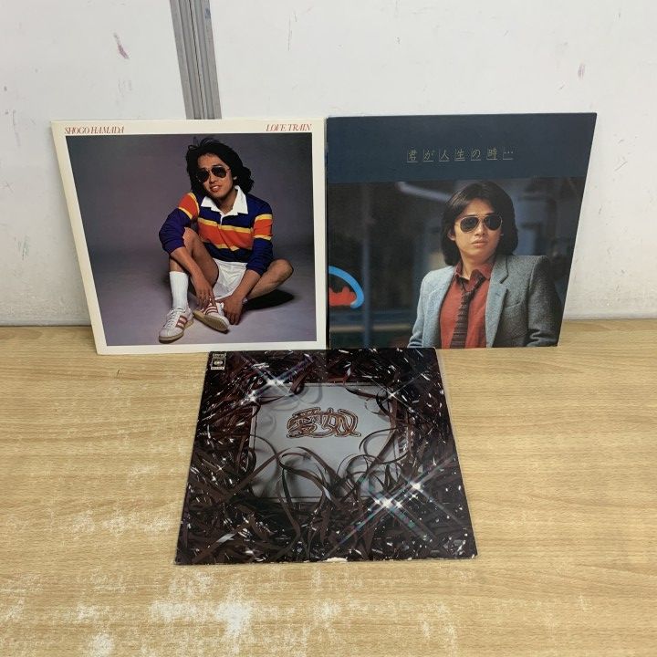 △01)【1点限り!】浜田省吾のLPレコード まとめ売り7点セット/ラブ