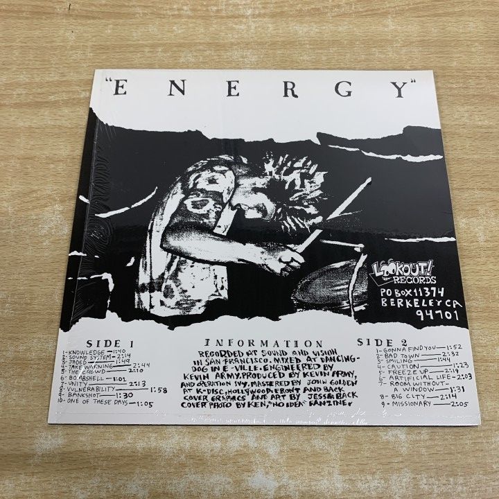 △01)【1点限り!】【シュリンク付き】OPERATION IVY/Energy
