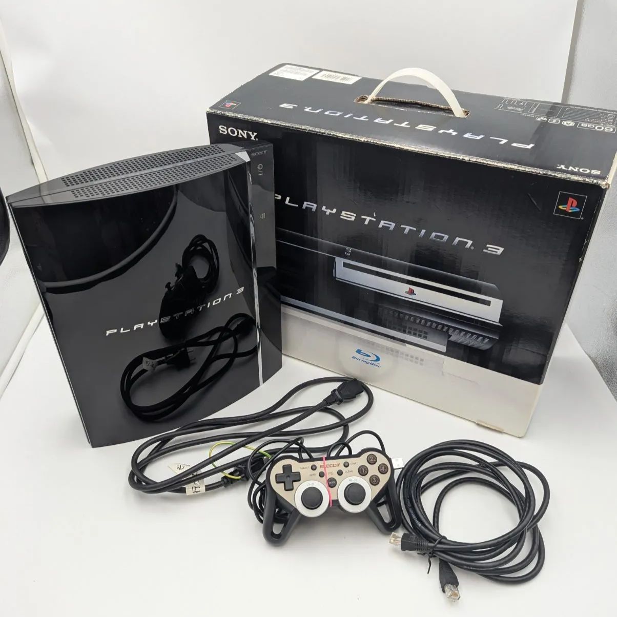 PS3 ブラック 60GB CECHA00 本体 起動不可 PlayStation3 初期型 プレステ3 SONY ソニー 黒 ジャンク