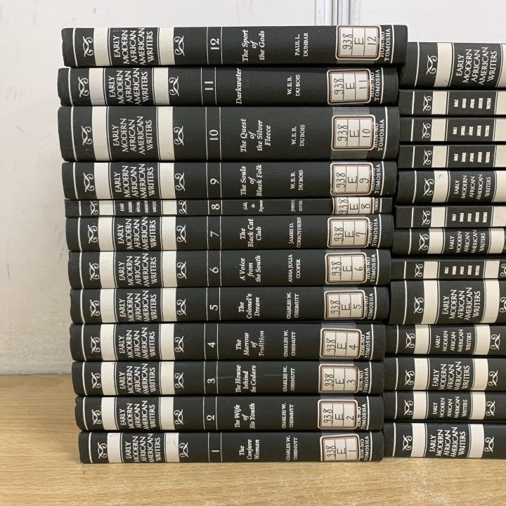■01)【1点限り!】【除籍本】Early modern African American Writers 全25巻セット/本の友社/アフリカ系アメリカ文学/著作集/洋書/英語/B