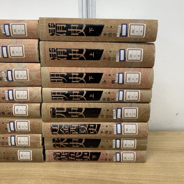 ■01)【1点限り!】【除籍本】中国断代史系列 全13巻16冊セット/王玉哲/上海人民出版社/中文書/歴史/世界史/中華遠古史/魏晋南北朝/清史/B
