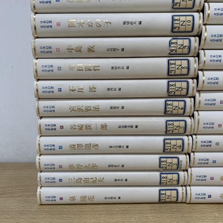 ■01)【1点限り!】【除籍本】日本幻想文学集成 全33巻中30冊セット/国書刊行会/文芸/小説/作品集/宮沢賢治/夏目漱石/谷崎潤一郎/B ■01)【1点限り!】【除籍本】日本幻想文学集成 全33巻中30冊セット/国書刊行会/文芸/小説/作品集/宮沢賢治/夏目漱石/谷崎潤一郎/B