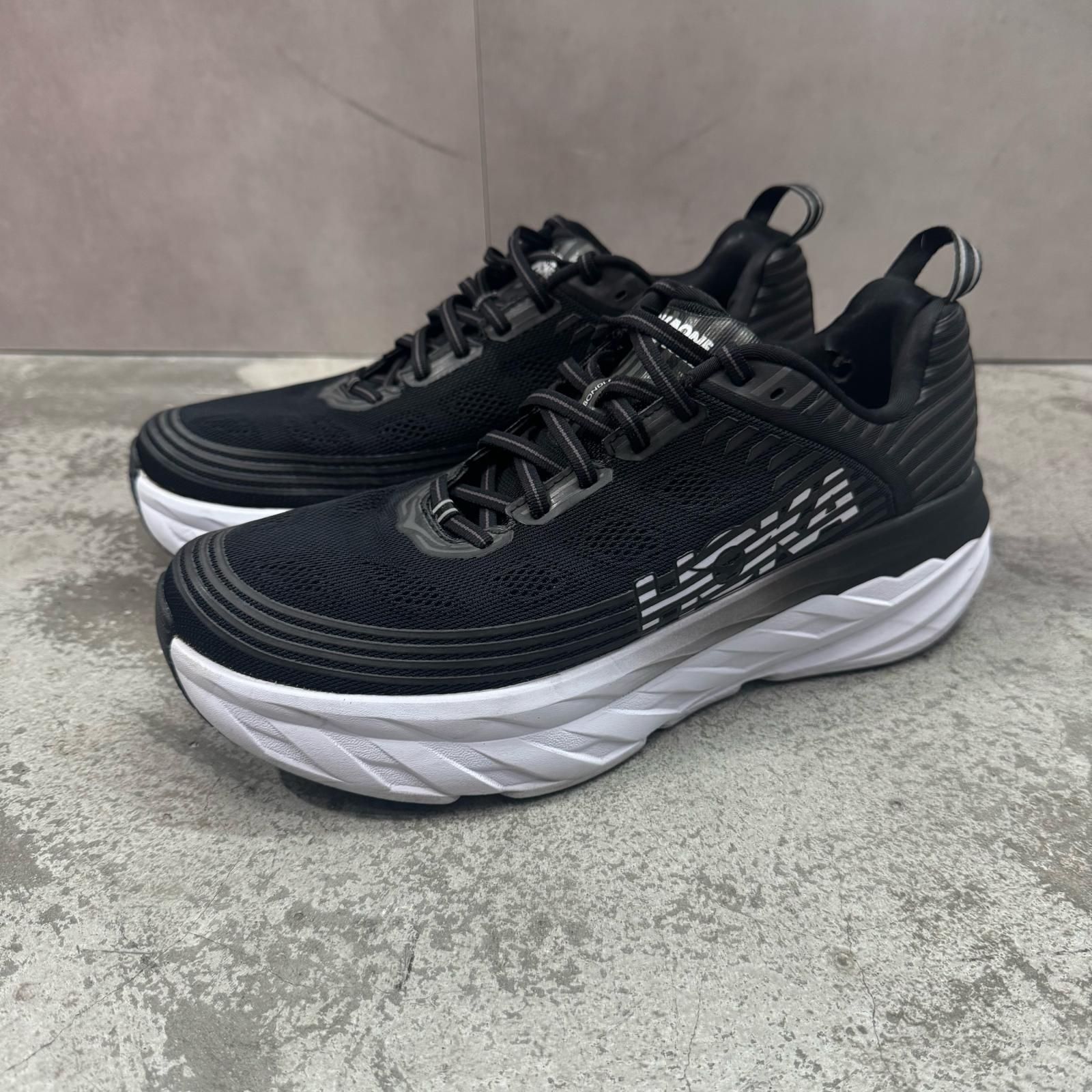 HOKA ONE ONE Bondi ６ ボンディ スニーカー ホカオネオネ 1019269 ブラック 28 28cm （15927M）