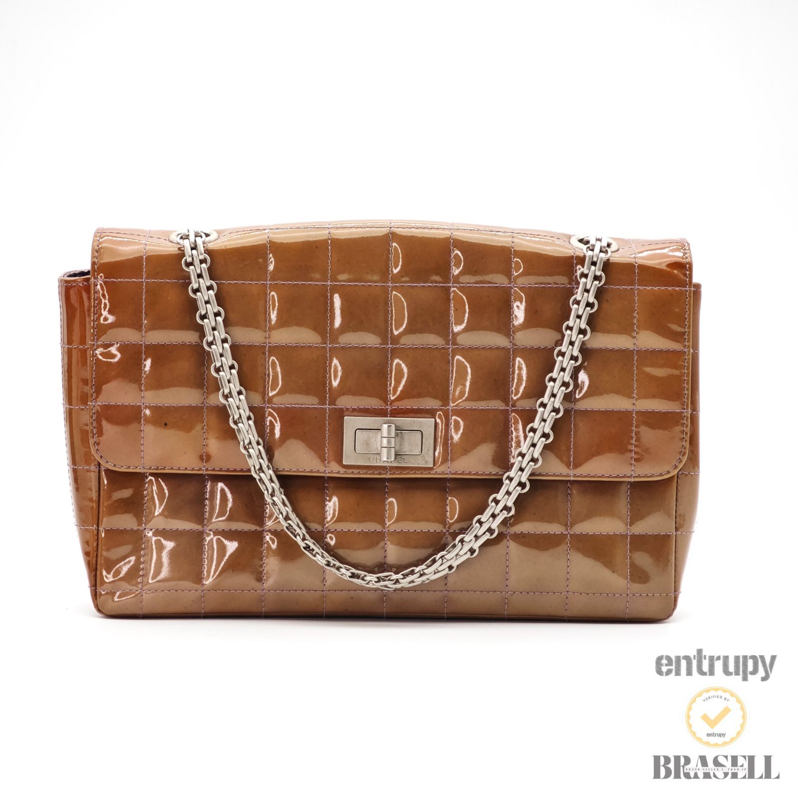CHANEL シャネル チョコバー バッグ ハンドバッグ ミニバッグ フラップ
