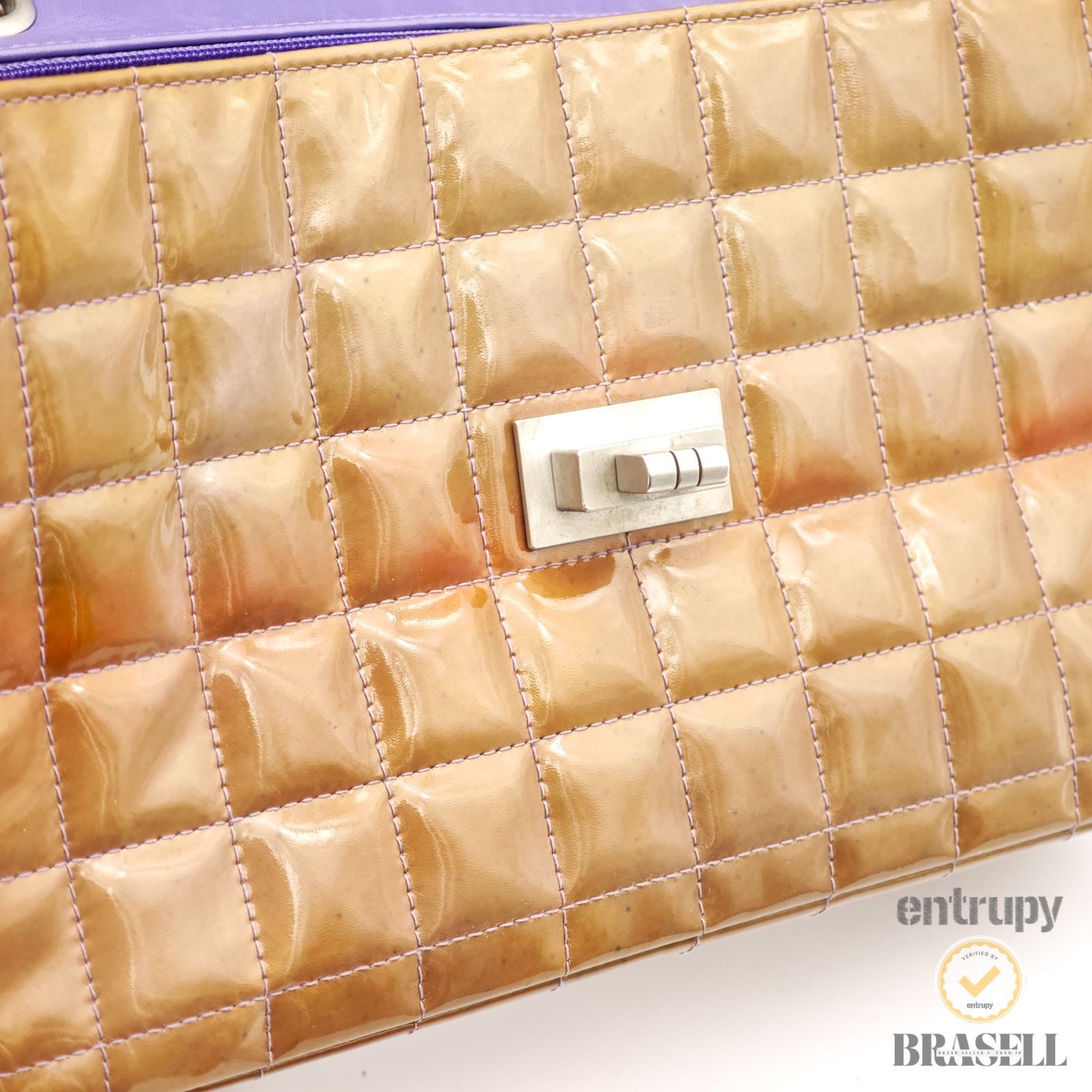 CHANEL シャネル チョコバー バッグ ハンドバッグ ミニバッグ フラップ 