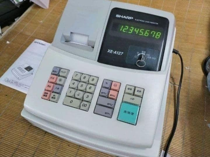 シャープレジスター XE-A127 簡単便利特殊 送料込 112819 - メルカリ