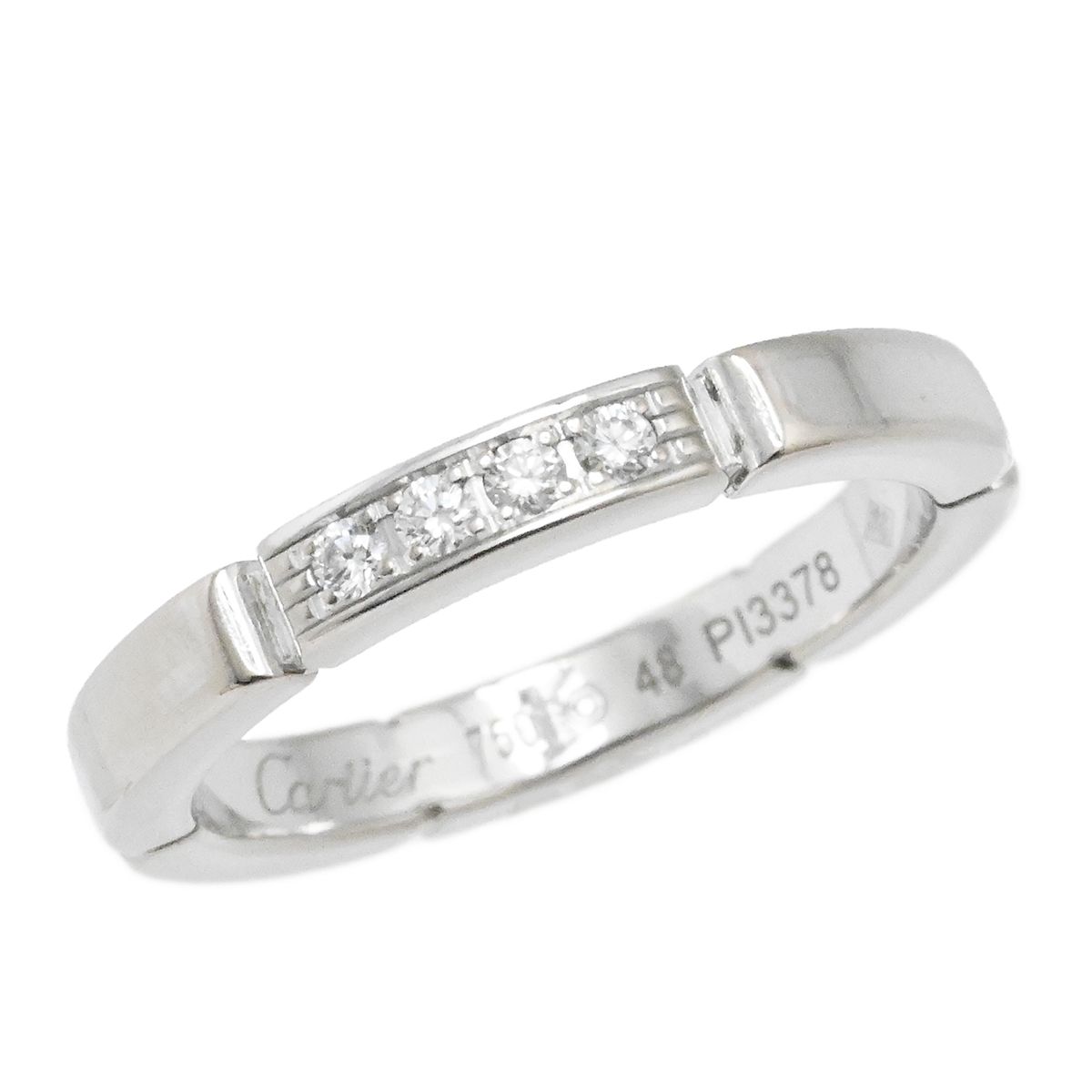 Cartier】仕上げ済 カルティエ マイヨンパンテールリング K18WG 表記 