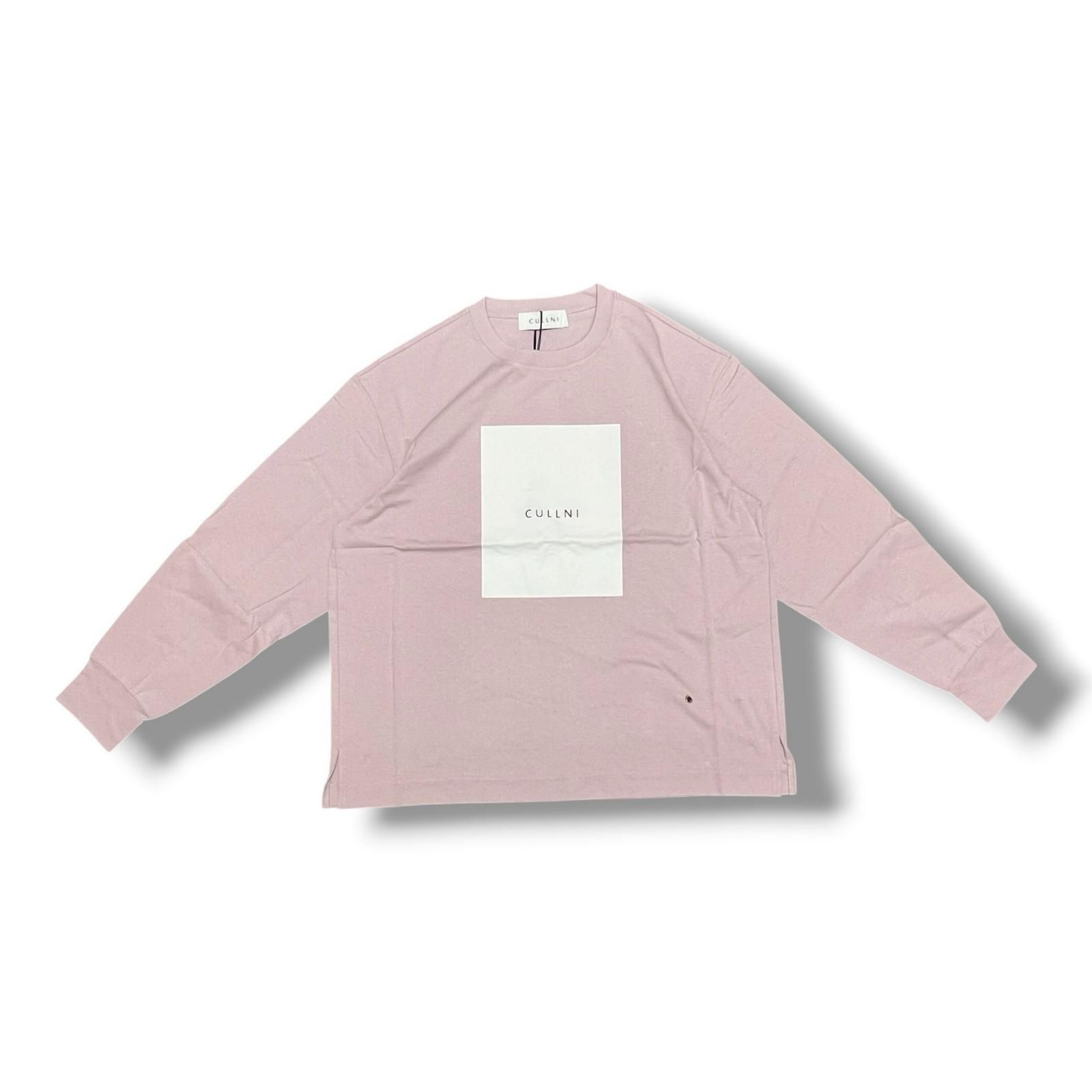 参考上代20900円 未使用 CULLNI 25SS Cotton Jersey Box Logo Print 