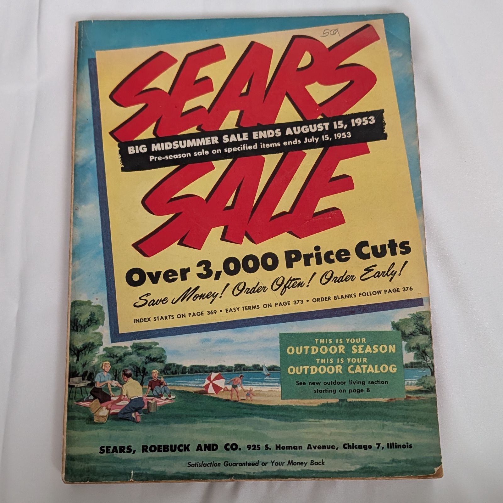 本 1953年ヴィンテージ品☆SEARS シアーズ カタログ アメリカ