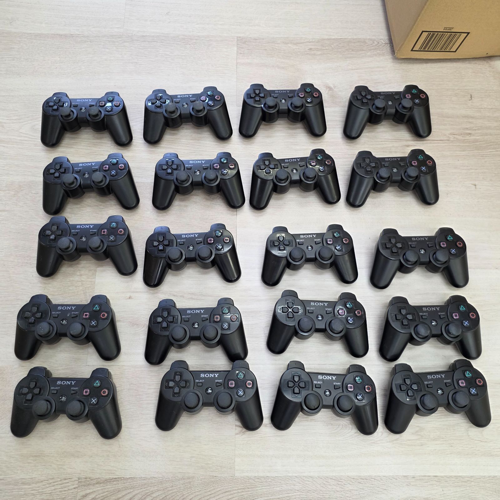 20個 DUALSHOCK3 コントローラー デュアルショック3 ブラック ジャンク 動作未確認 本体 PS3 プレイステーション3 プレステ3 在庫多数
