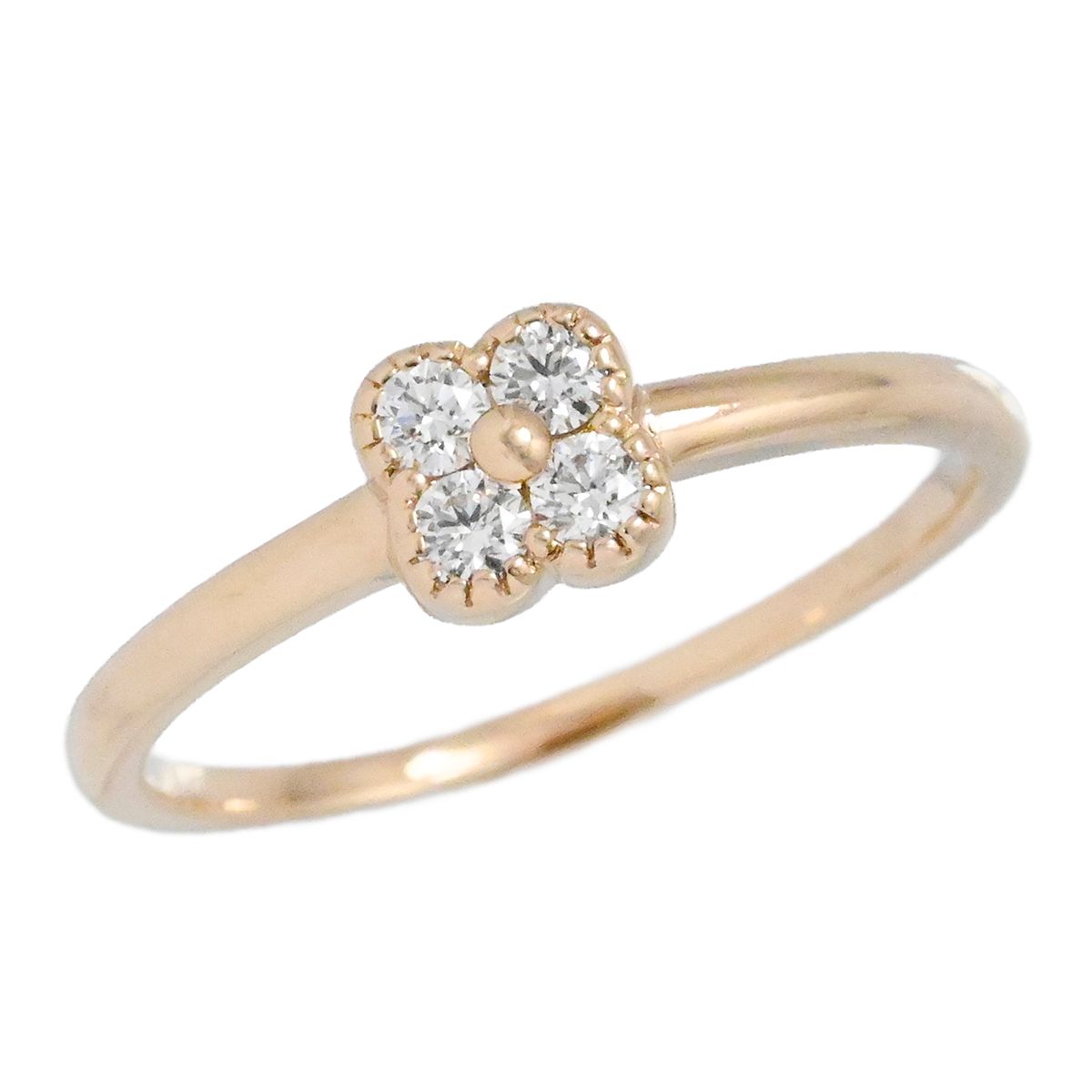 ポンテヴェッキオ Ponte Vecchio K18PG ピンクゴールド ダイヤ0.14ct 
