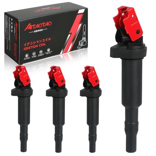 車用 強化 イグニッションコイル 4本セット BMW ミニ MINI R55 R56 R57 R58 R59 R60 R61 E46 E60 E85 E90, 0221504470 車用 耐久性(沖縄・離島の方発送不可）) 77413fa5