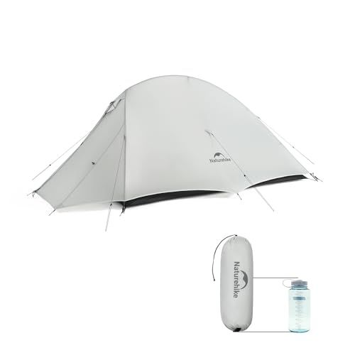 Naturehike Cloudup UL テント 軽量 コンパクト 1.06/1.22kg 流線形防風 7級風対応 防暴雨15Dナイロン 防結露 通気 頑丈でエコな軽量ポール 広がったサイズ 快速設営 ハイキング 収納袋付き 専用グランドシ fcfbb3d5