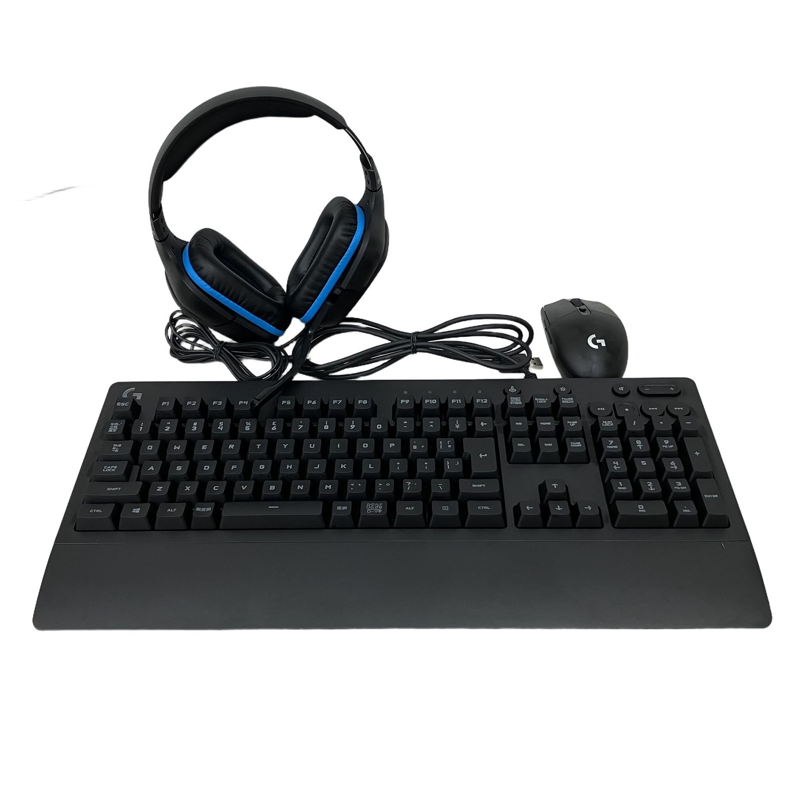 logicool G431/G213/G304 マウス/キーボード/ヘッドホン 3点セット PC周辺機器 中古 M11284799