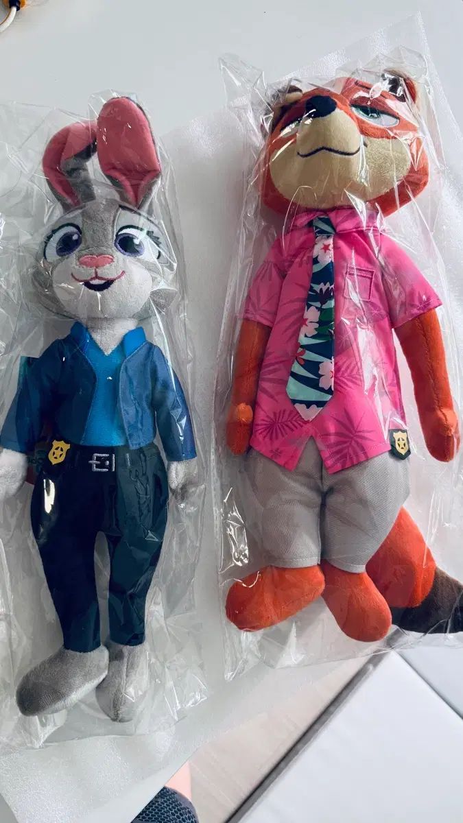 ズートピア ジュディ ニック ぬいぐるみ 新品 2種 セット