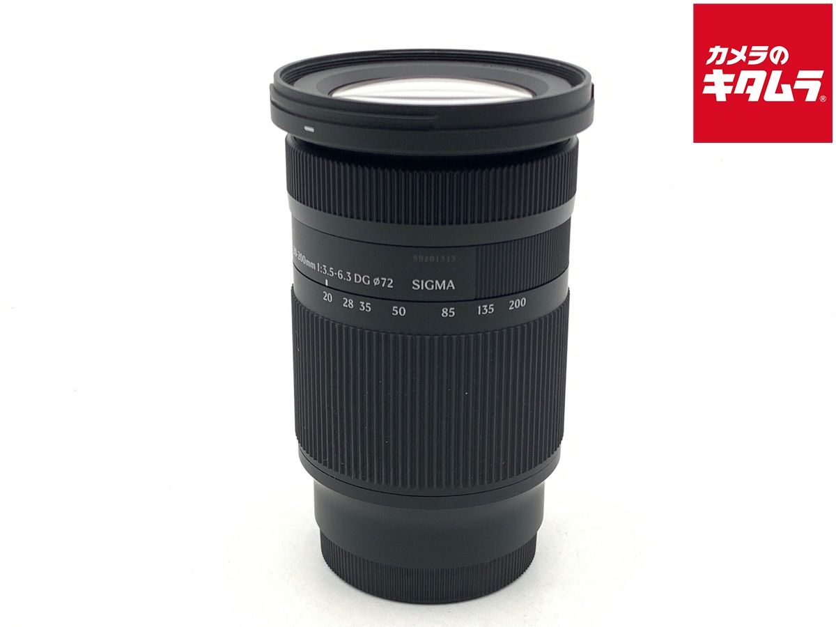 【中古】 【良品】 シグマ 20-200mm F3.5-6.3 DG Contemporary ソニーE用