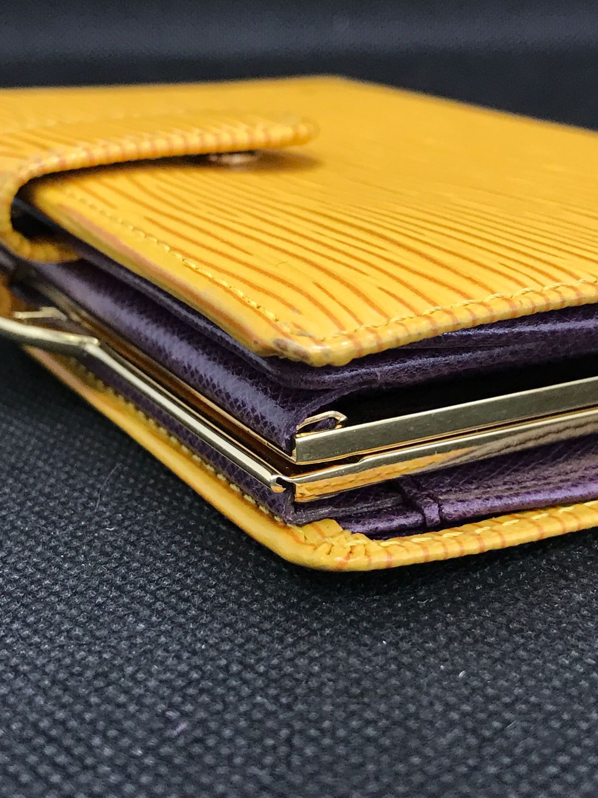 美品】LOUIS VUITTON ルイヴィトン 二つ折り財布 ポルトモネビエ