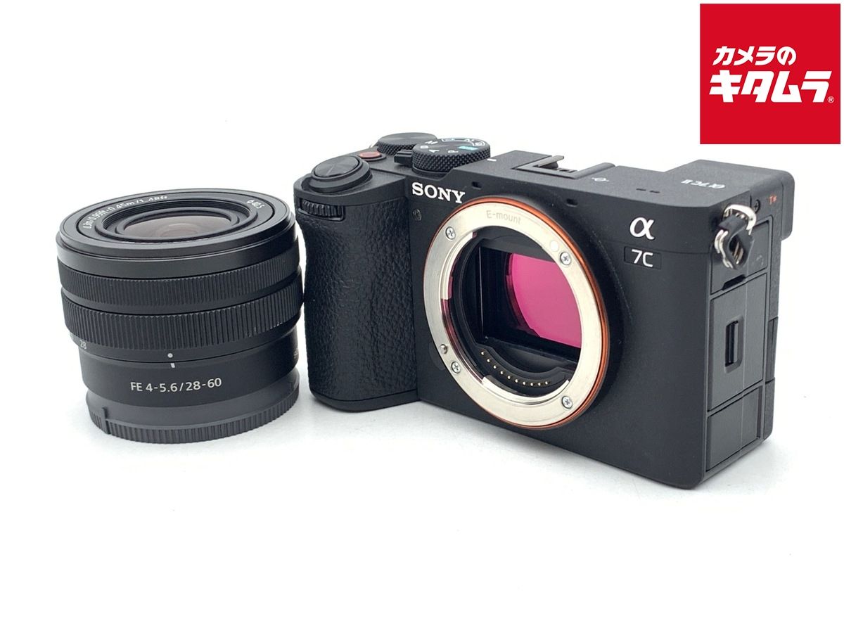 【中古】 【並品】 ソニー α7C II ズームレンズキット ブラック [ILCE-7CM2L B]