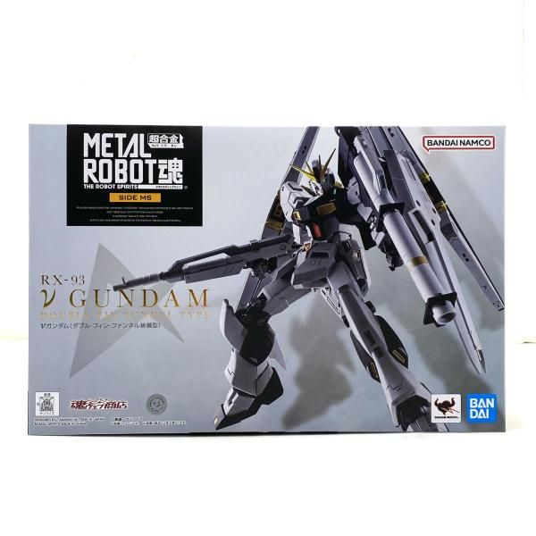 【中古】【開封】METAL ROBOT魂 νガンダム(ダブル・フィン・ファンネル装備型) 機動戦士ガンダム 逆襲のシャア[95]