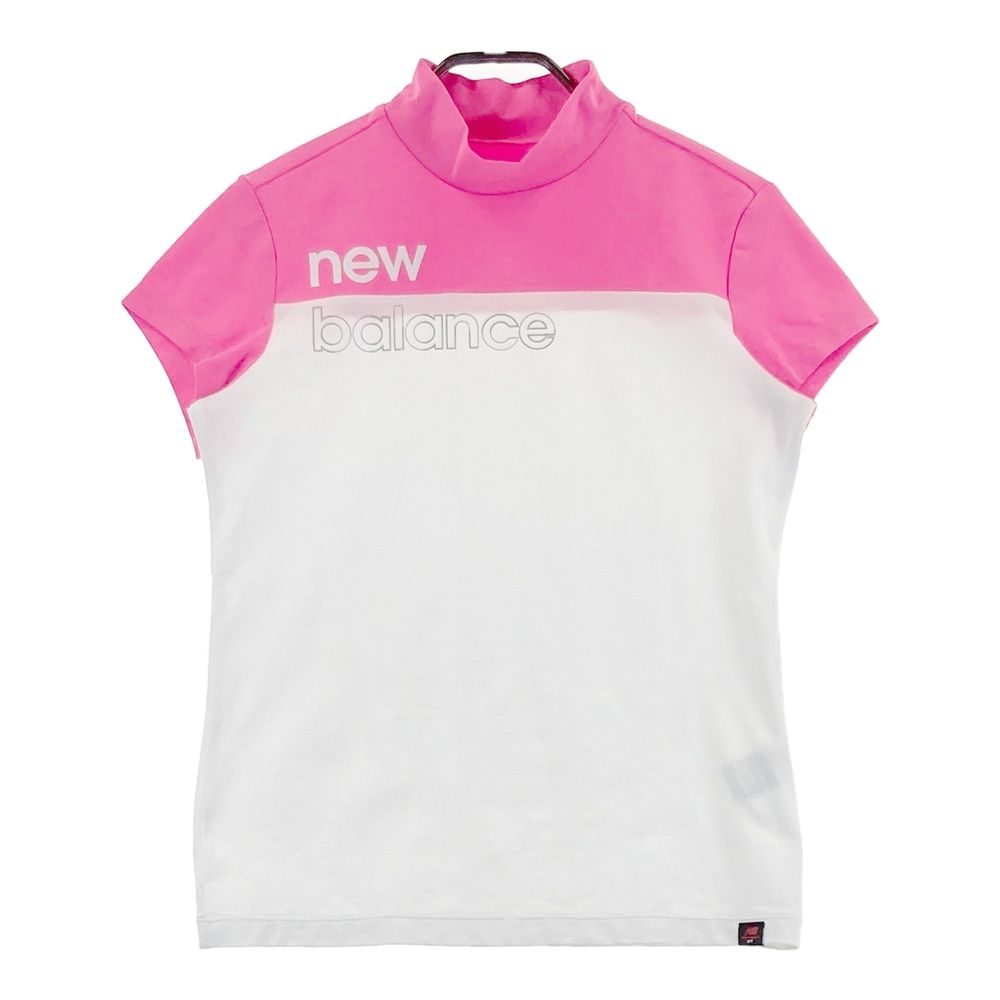 サイズ：1 NEW BALANCE GOLF ニューバランス ハイネック半袖Tシャツ ピンク系 [240101699338] ゴルフウェア レディース ストスト