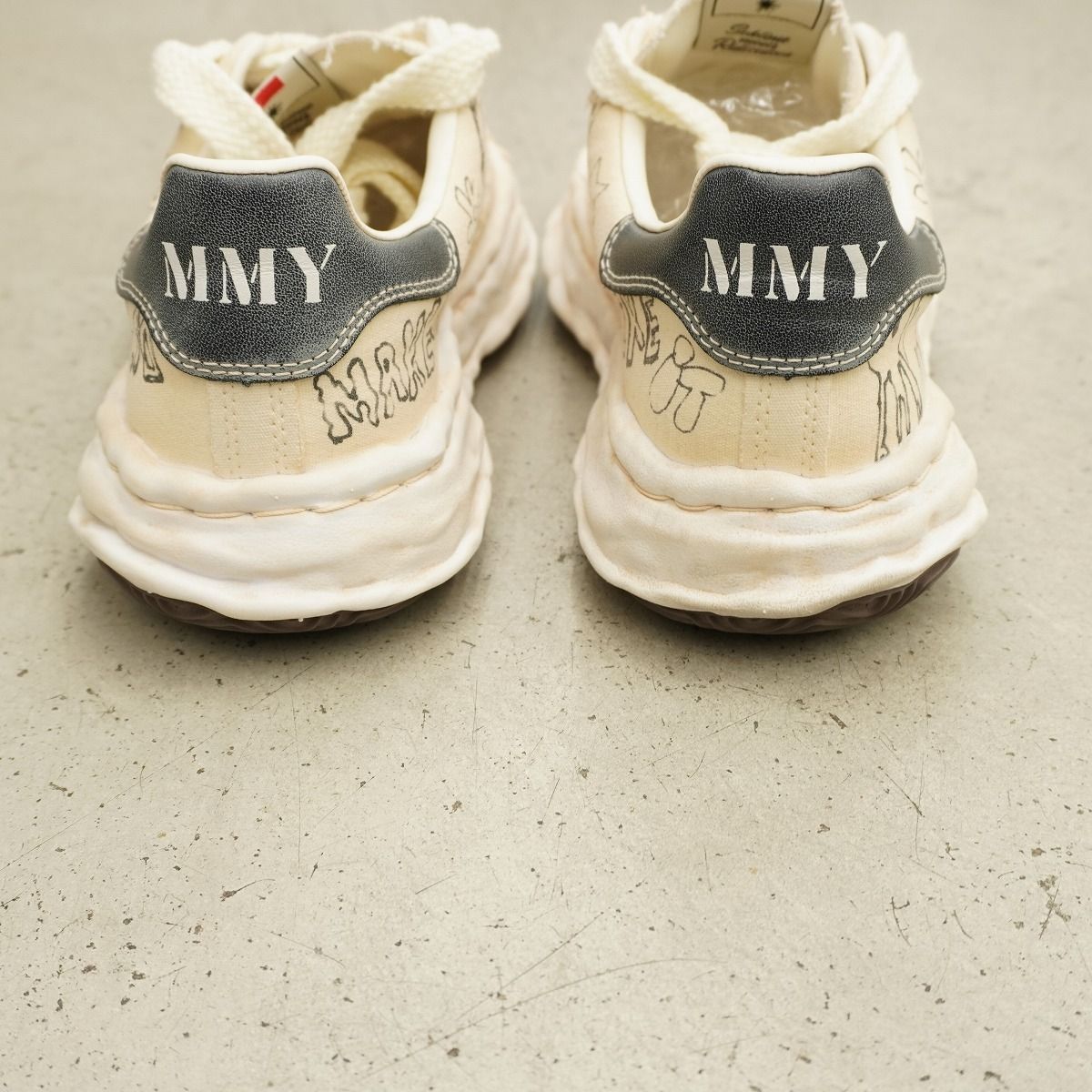 極品薄　プーマ　ミハラヤスヒロ　ヴィンテージ PUMA by MIHARA YASUHIRO プーマバイミハラヤスヒロ - メルカリ シューズ