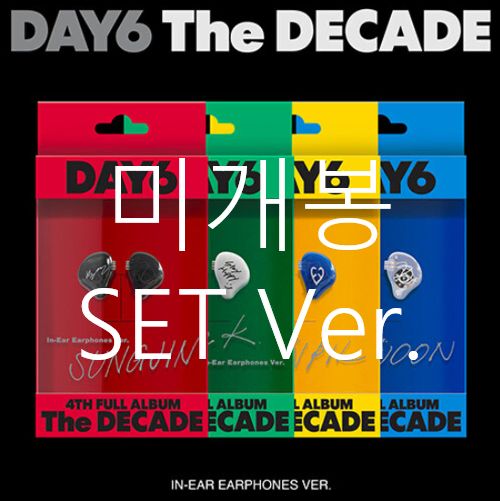 未開封 DAY6(デイシックス) ー The Decade イヤホンバンド SET Ver