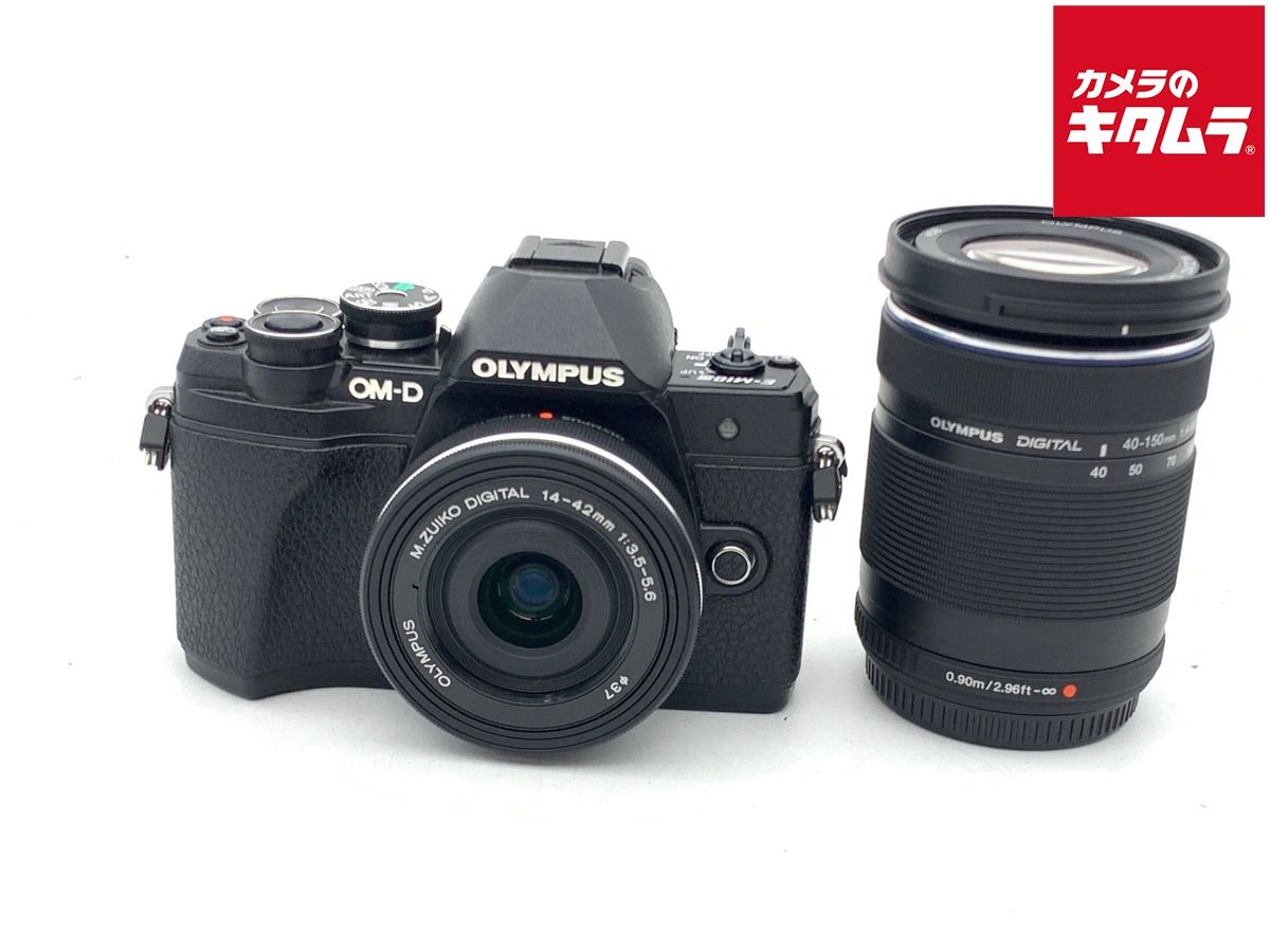 【中古】 【良品】 オリンパス OM-D E-M10 MarkIII EZダブルズームキット ブラック